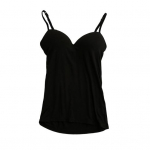 Naiste topp sisseehitatud rinnahoidjaga, reguleeritavad spagetipaelad, Cami s&auml;rgid, vabaaja varrukateta maikad riiete all jooga v&otilde;i treeningu jaoks L