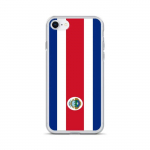 iPhone'i &uuml;mbris - Costa Rica lipp - iPhone 8 - Pehmest silikoonist - &Otilde;huke ja kerge disain - Mitmev&auml;rviline