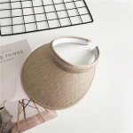 Naiste suvised t&uuml;hjad &uuml;laosad p&auml;ikesem&uuml;ts Lihtne &uuml;hev&auml;rviline laia &auml;&auml;rega p&auml;ikesekaitsem&uuml;ts Naiste v&auml;listingimustes reguleeritavad reisirannam&uuml;tsid kollane