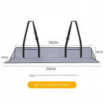 Universaalne autopeakaitseplokk maastur auto tagumise rea madratsi kokkupandav pikendusplaat Tesla auto madratsi pagasiruumi reisivoodile hall v&auml;rv