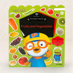 Pororo kleepsuraamat: Puuviljad ja k&ouml;&ouml;giviljad