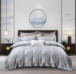 50S Puuvillane Satiin &Uuml;hev&auml;rviline Brokaatkangas Tekikott ja Voodilina Hotellikollektsioon