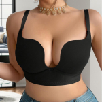 Suur Suurus Mugav V&auml;ike Rind Push Up Kaarega Rinnakuju Toetav Rinnahoidja Rindade T&otilde;stmine Kattev Rinnahoidja 110F must