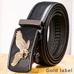 Ehtsast nahast automaatne pandlaga Dapeng Wings &auml;ri vabaaja mustriga trendi moe meeste vabaaja p&uuml;ksirihm 110cm