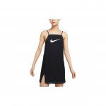 Nike V&auml;rviplokk Kontrast&otilde;mblus Sportlik Vabaaja Kleit Naiste Kleit Must DM6743-010 S