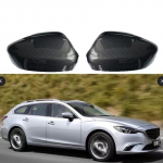 Mazda 6 (2014-2018) Atenza tahavaatepeegli raami kesta kaunistus Carbon Fiber Pattern Pair