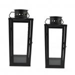 Raudne K&uuml;&uuml;nlalyhtri Vanaaegne Dekoratiivne Metallist Riputatav K&uuml;&uuml;nlajalg Elutuppa Sisehoovi 13.5x13.5x35cm+10x10x24cm