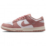 Nike Dunk Libisemisvastased Kulumiskindlad Madalad Rula Kingad Naiste Valge Roosa IB4417-102 40.5