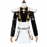 Rumi Zoey Mira Cosplay Naised T&uuml;drukud Kpop Deemonik&uuml;tid Must Kuldne Laulmis Kost&uuml;&uuml;m Halloweeni Pidu Rollim&auml;ngu Riietus &Uuml;likond S