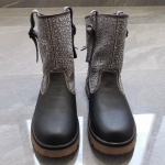 Eripakkumine: Ehtsast nahast l&uuml;hikesed saapad - Unisex retro ratsas&otilde;idu- ja Martini stiil, hingavad ja trendikad 39