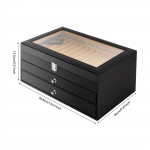 PU Purskkaevupliiatsi Karussell 36 kohaga Pliiatsite V&auml;ljapanekukarp Sametine Pliiatsite Korraldaja Pliiatsite Hoiukarp Kirjatarvete Pood Pliiatsite V&auml;ljapanekukarp must