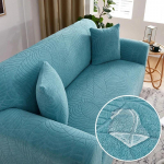 Diivanikatted 1/2/3/4 kohaline Jacquard Paks diivanikate L-kujuline diivanikatte kaitsja Pingi katted 1 SEAT (90-140CM)