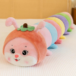 V&auml;rviline r&ouml;&ouml;viku plush-m&auml;nguasi loominguline riba magamispadi nukk suur kaltsunukk s&uuml;nnip&auml;evakingitus 70cm