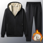 Talvine pluss suuruses spordi kapuutsiga dressipluus meeste vabaaja spordip&uuml;ksid pluss sametiga paksendatud noorte meeste &uuml;likond S