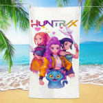 K-POP R&auml;tikud D-Demon-Hunters Mikrokiud Liivavastane Kiiresti Kuivav Vannir&auml;tik Parimad S&uuml;nnip&auml;evakingitused T&uuml;drukutele Naistele Ujumispeoks 70x140cm&1pc