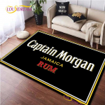 Bacardi Rumi logo Loovad Vaibad, Vaip elutuppa, magamistuppa, kodu kaunistuseks, laste k&ouml;&ouml;ki, vannituppa, libisemiskindel p&otilde;randamatt Alfombra 40x60cm