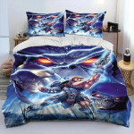 He Man The Masters Of The Universe voodipesukomplekt poistele, t&uuml;drukutele, kaheinimesevoodi Queen-suurusega tekikate Padjap&uuml;&uuml;r, lastevoodi t&auml;iskasvanutele 70x133cm 2pcs