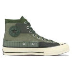 Converse Chuck 70 Hi Mono Patchwork - Black Forest Meeste 167138C EU 43 metsaroheline v&auml;rv/must