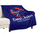 eurovisiooni lauluv&otilde;istluse klassikaline logo Viskepadi Suvine Voodipesu Tekid Pehme Tekk Soojad Tekid Reisimiseks 30x40in