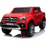 Voiture &eacute;lectrique pour enfants - INJUSA - Mercedes Benz X Class Pick Up - Rouge - 12 V - 4 roues