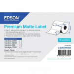 &Eacute;tiquettes - EPSON - C33S045532 - 102mm x 76mm - Blanc - Paquet de 440 &eacute;tiquettes valge