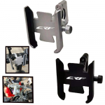 Motorcycle Accessories handlebar Mobile Phone Holder GPS stand bracket For HONDA CRF1000L CRF 150F 250L 250R 250F 450F 150R silver B