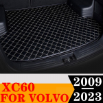 Sinjayeri auto pagasiruumi matt veekindlad auto sabaruumi vaibad, lamedad k&uuml;ljed, vaibapadja vooder, sobivad Volvo XC60 2009 2010 jaoks Brown
