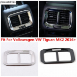 Auto tagumine k&auml;etoe karp kliimaseadme &otilde;huava raami kate sisekujundus Volkswagen VW Tiguan MK2 2016 - Siseaksessuaarid Silver Style
