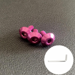 AGV pista jaoks GPRR GPR Corsa R kiivri spoileri kruvi kinnitus Helmet Tail Wing asenduskruvi roosa punane v&auml;rv