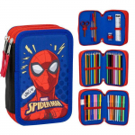 Coffret de papeterie - Cerda - Marvel Spiderman - Couleurs bleu/rouge - Utilisation int&eacute;rieure - Durable punane