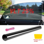 600CM Uncut Roll Window Tint Film 25% VLT 20 x 10ft Feet Car Home Glass Office