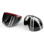 Bruce & Shark Union Jacki mustriga k&uuml;ljepeegli katted komplekt MINI Cooper Countryman/Clubman/Hardtop 5-ukselisele (F54/F55/F56/F60) 2014-2019(Automaatne
