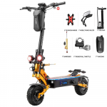 Elektrit&otilde;ukeratas Maastikuratas YUME 11 3000Wx2 Mootor T&auml;ielikult Amorditud Elektrit&otilde;ukeratas T&auml;iskasvanutele Tippkiirus 80 km/h NFC-ga 60V 30AH X11 27AH(70-90Km) must