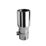 inlet 2.5 inch Exhaust Tips  2.5 to 3.5  4 inch Exhaust Tail Pipe Tips Single Slant Cut  Exhaust Muffler Tip 63mm 63- 89mm oblique