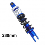 280mm 320mm Hydraulic Oil Damper Motorcycle Rear Shock for Yamaha Qiaoge Fuxi 100 Ghost Fire 125 Gy6 rear shock absorber 280mm blue