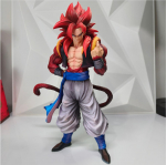 Kuum 30cm Dragon Ball Anime Kuju Np Super Saiyan Ss4 Gogeta Lauaarvuti Kaunistused Trendikad J&otilde;ulukingitused valge