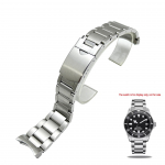 Kohanduv roostevabast terasest kellarihm spetsiaalse kaardus otsaga - 22mm 22mm with Logo