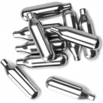 IBILI 744100 Cartouches de co2 pour Siphon Soda Aluminium Argent 9 x 4 x 7 cm