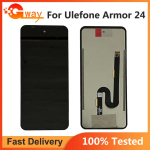 LCD-ekraani ja digiteerija t&auml;ielik koostisosa Ulefone Armor 24 jaoks