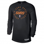 Nike NBA Phoenix Suns 2024/25 Hooaeg Legend Court Treening Crew Neck Pikkade varrukatega T-s&auml;rk Meeste pealisr&otilde;ivad HF1513-010 L