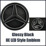 OE stiilis esiv&otilde;re kroomitud t&auml;he embleemi ja h&otilde;bedase m&auml;rgiga, sobib Mercedes Benz ML-klassile W166 2012-2015 ML250 ML350 ML400 ML500 ML550