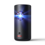 Anker Nebula Capsule 3 Laser Mobiilne Projektor koos Google'i, t&auml;ieliku Netflixi, 300 ANSI, suure laega, automaatse keystone'i korrektsiooni, 8W Anker Nebula Capsule 3-ga must