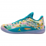 Jordan Zion 4 PF Mugav istuvus Korvpallijalatsid Meeste toss Aqua-Blue FD0591-301 44