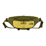 The North Face Terra 6L Moodne Vabaaja T&otilde;mblukuga &Otilde;la Crossbody V&ouml;&ouml;kotid V&auml;liskott Taaskasutatud Nailon Metsa Oliiviroheline Kollane NF0A81ENYI4 Forest Olive & Yellow