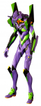 TANI AKIRA Mehaanika Arhiiv Evangelion umbes 200 mm valmistatud ABS-ist viimistletud &Uuml;ksus-01, k&otilde;rge, & PVC, eelv&auml;rvitud, figuur. lilla