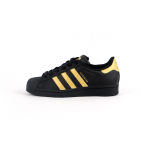 Adidas Originals SUPERSTAR libisemiskindlad, l&ouml;&ouml;gikindlad, kulumiskindlad madalad rulaketsid Unisex Must EG4959(Team719-) 38