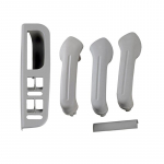 Eesmine Tagumine Vasak Parem Uks Must T&otilde;mbe K&auml;epide VW Bora Golf 4 MK4 Jetta 1999-2004 jaoks S&uuml;sinikkiust Stiil 3B1867171E hall v&auml;rv