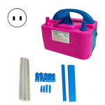 Elektriline &otilde;hupallipump T&otilde;husad elektrilised &otilde;hupallit&auml;iturid Kahe otsikuga pump kiireks peodekoratsiooniks USA pistik Kaasaskantav Usaldusv&auml;&auml;rne Other&Other punane