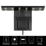 5 W &uuml;li&otilde;huke akvaariumi LED-valgusti &uuml;lihele klambriga valgustuslamp 12 LED-i akvaariumi paagi jaoks EU Plug