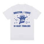 Naljakas retro Houston I Have So Many Problems meem T-s&auml;rk K&auml;hrik kosmoses Naljakas meeste ja naiste moodne esteetiline T-s&auml;rk S mitmev&auml;rviline